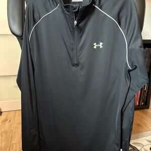 Under Armour Black and White Performance Pullover